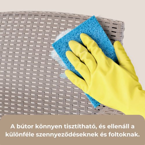 Venus 4 személyes kerti bútor garnitúra cappuccino