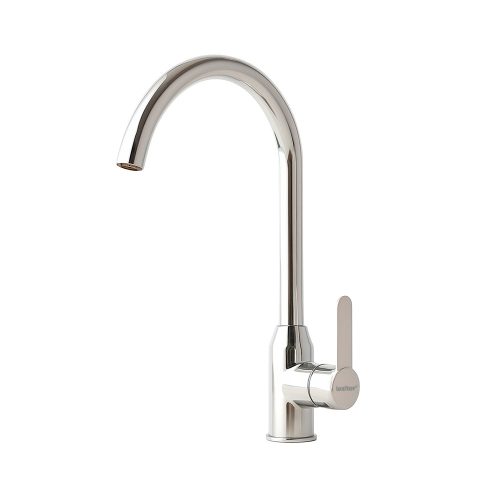 Auri mosogató csaptelep szálcsiszolt