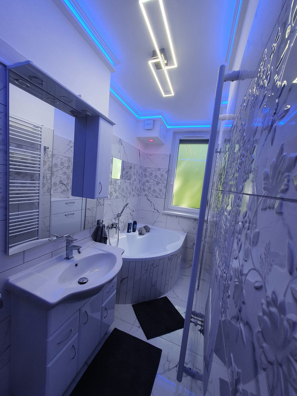 Bianca Plus 75 komplett fürdőszobabútor, sonoma tölgy színben, jobbos nyitási irány