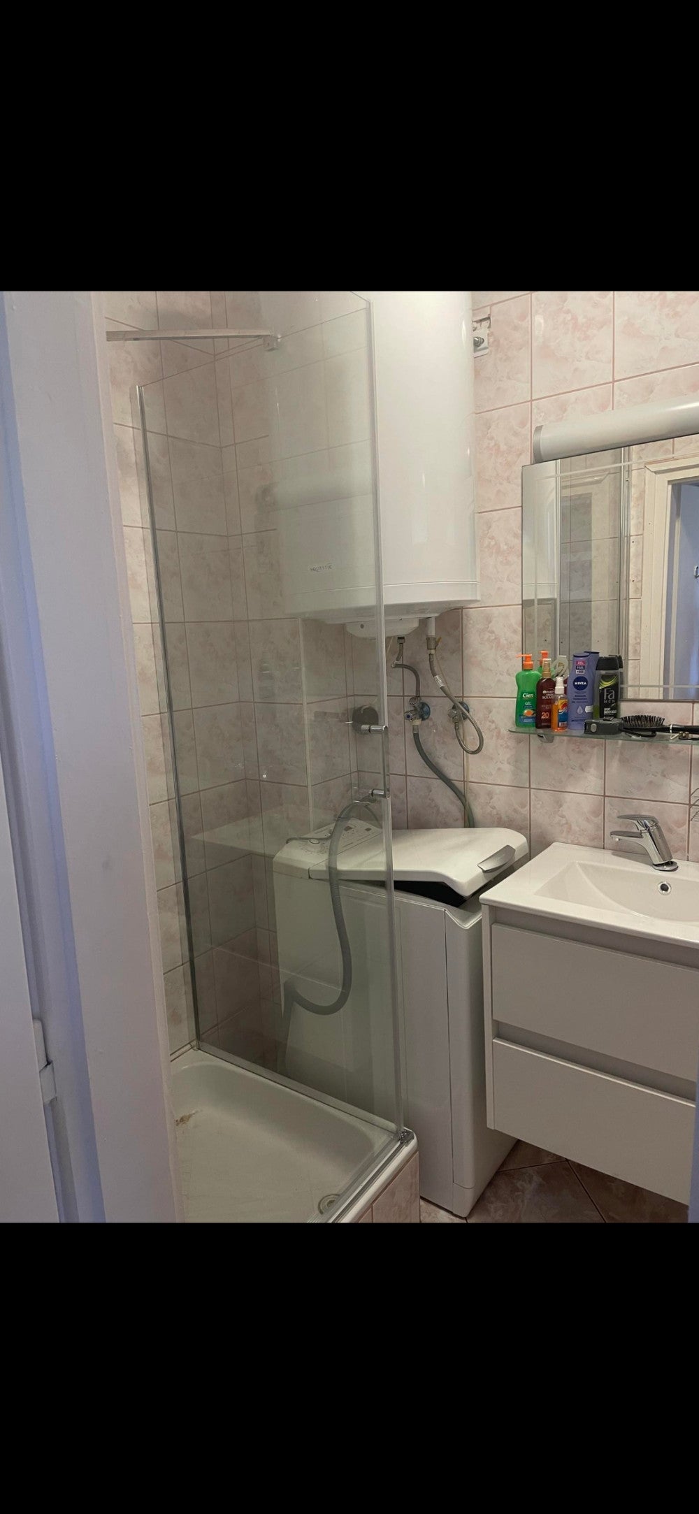 MONICA80 Monica szögletes nyílóajtós zuhanykabin, 80x80x190 cm