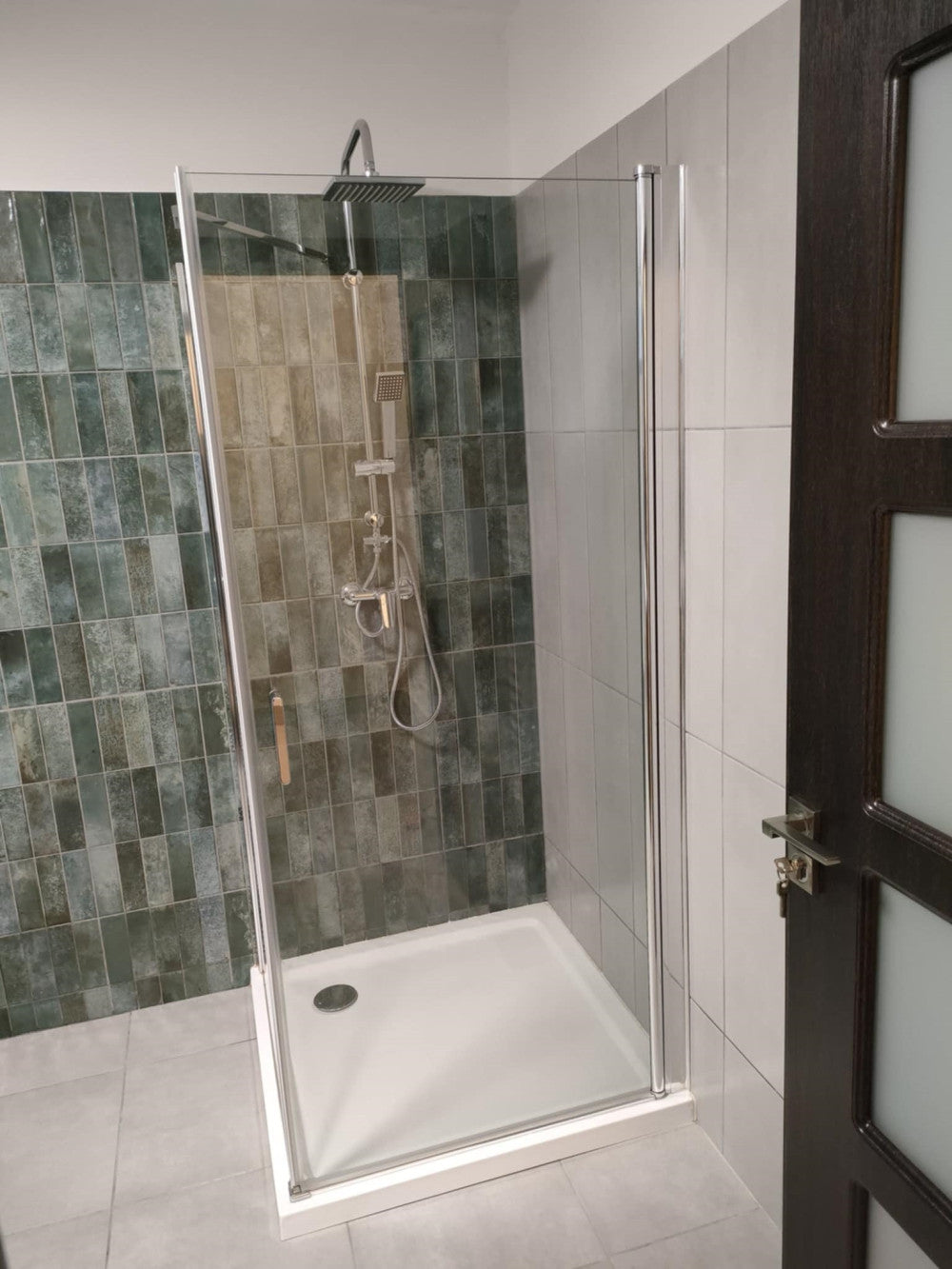 MONICA80 Monica szögletes nyílóajtós zuhanykabin, 80x80x190 cm