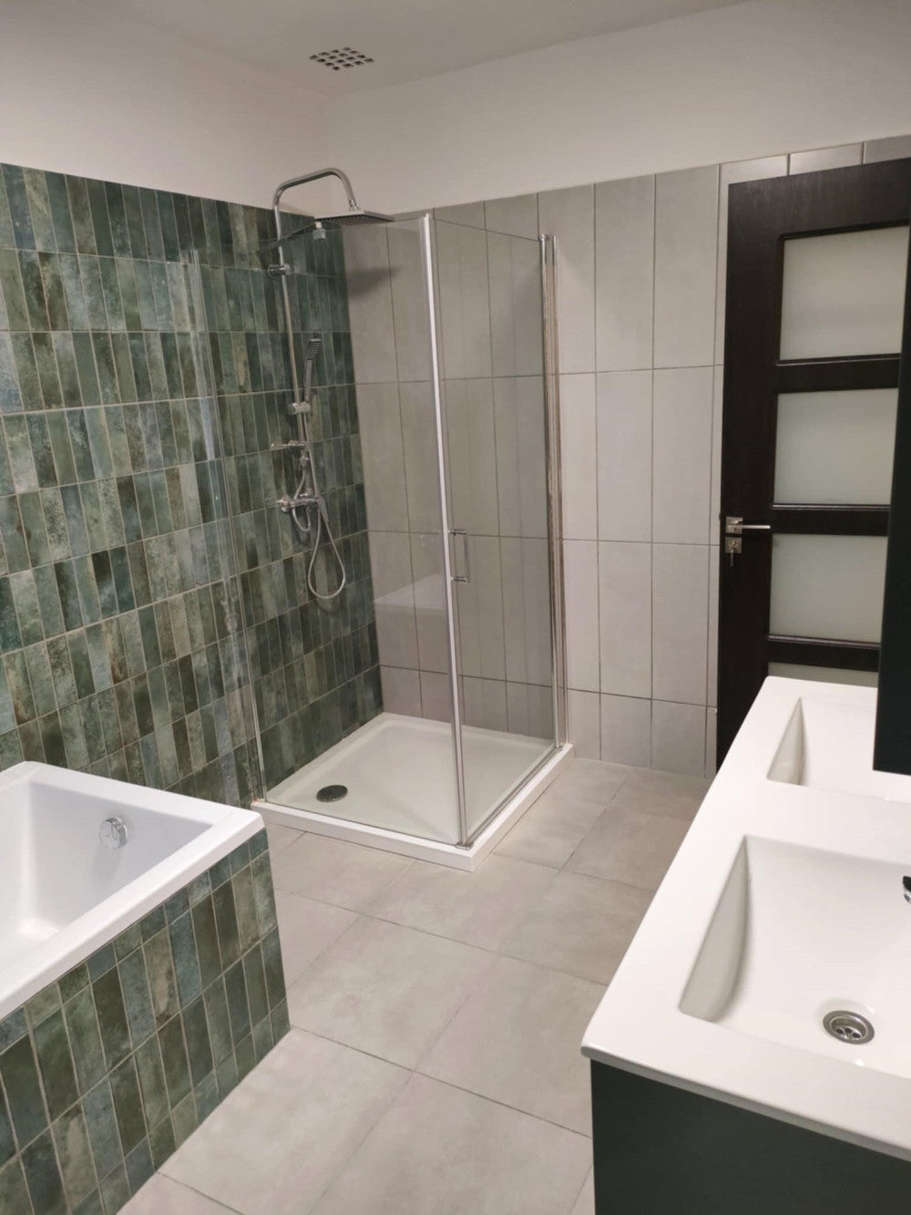 MONICA80 Monica szögletes nyílóajtós zuhanykabin, 80x80x190 cm