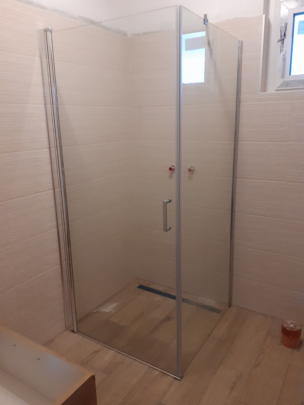 MONICA80 Monica szögletes nyílóajtós zuhanykabin, 80x80x190 cm