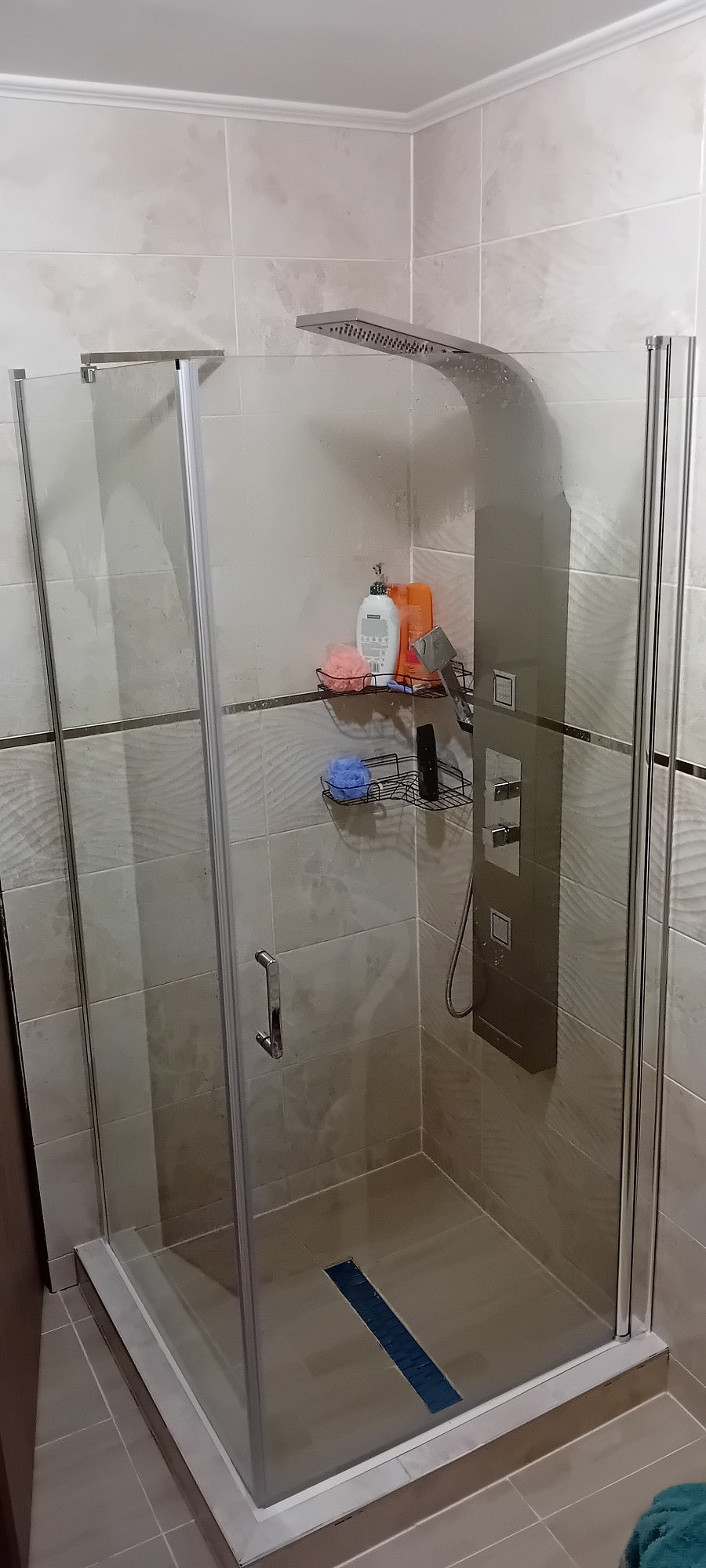 MONICA80 Monica szögletes nyílóajtós zuhanykabin, 80x80x190 cm