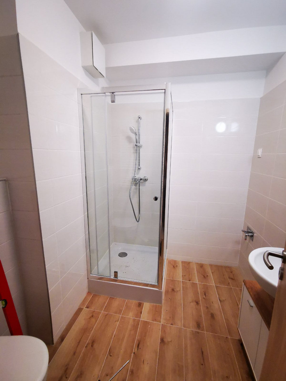 Flexi 80x80 cm sarokba szerelhető szögletes zuhanykabin zuhanytálca nélkül