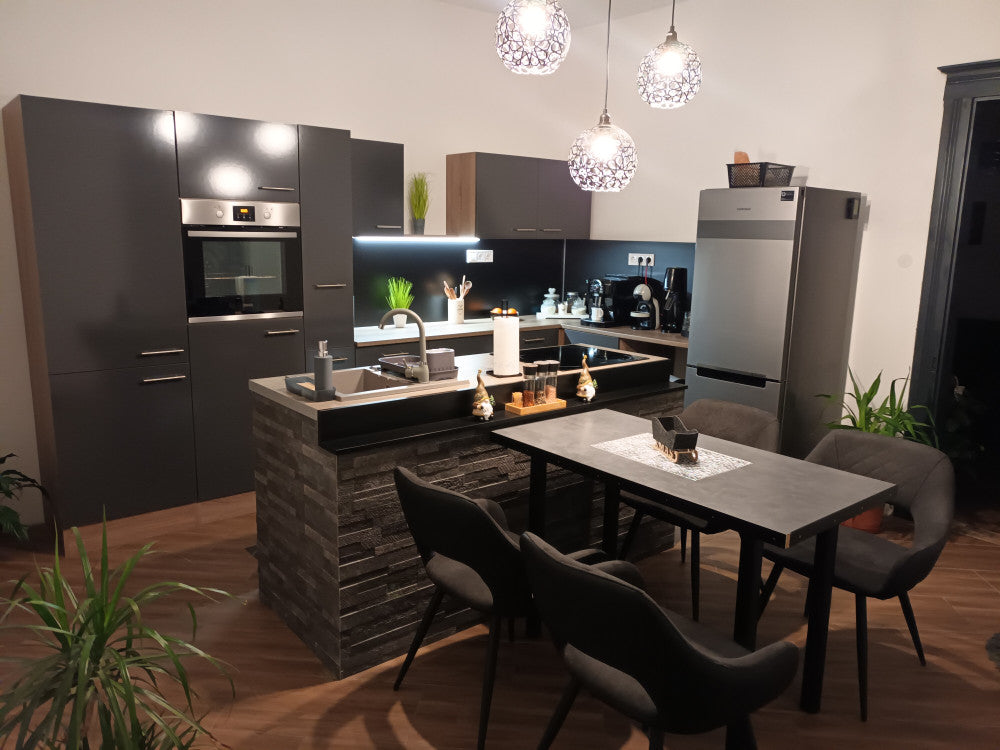 Yorki 340 sarok konyhabútor felülfagyasztós hűtős kivitelben