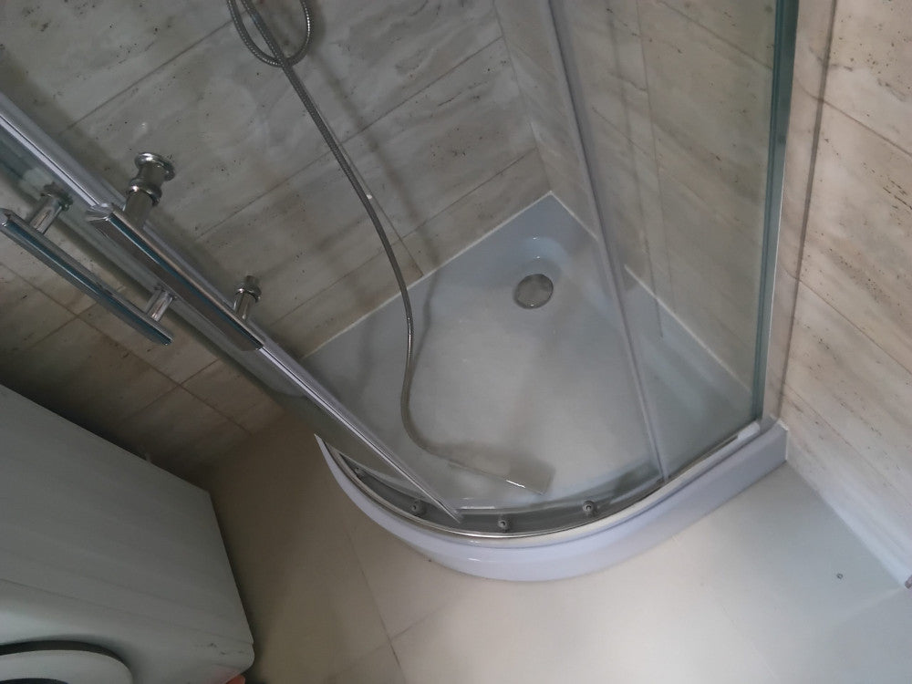 Spirit Clear 80x80 cm íves zuhanykabin zuhanytálca nélkül