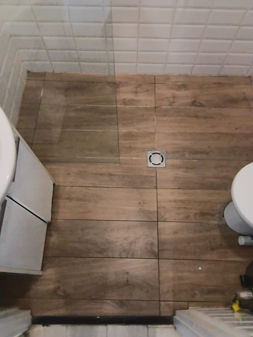 River walk in zuhanyfal 70x190 cm fekete