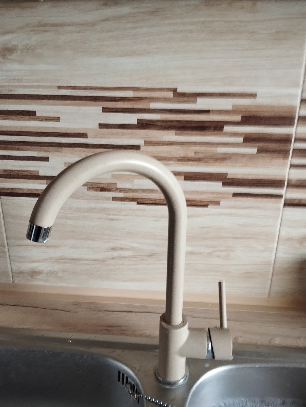 Noril mosogató csaptelep króm